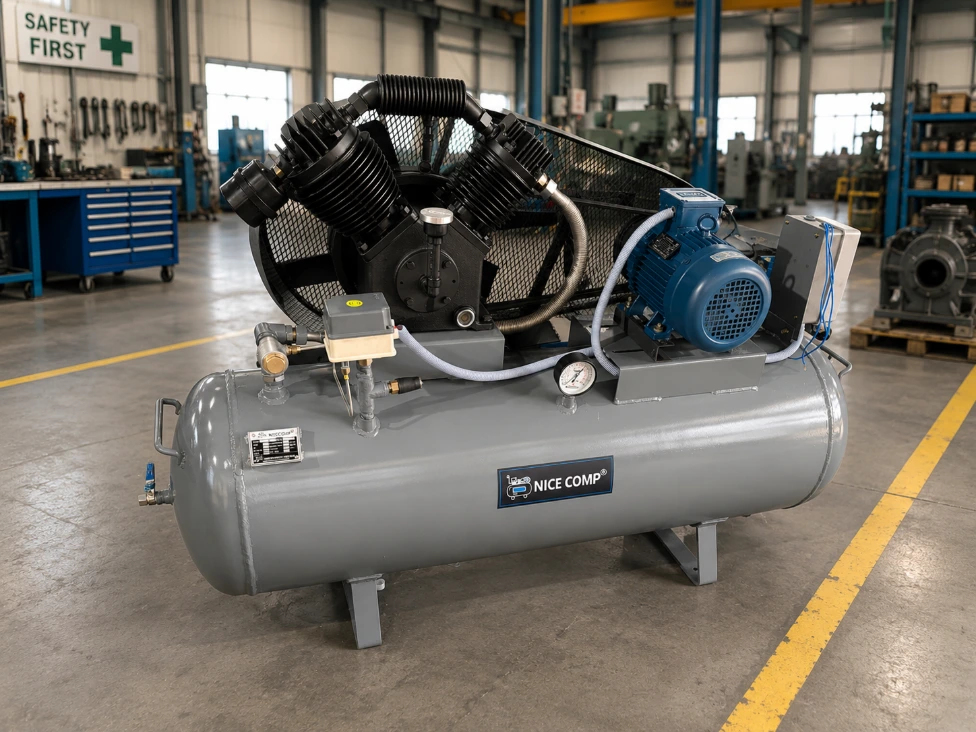 [LGAC-18] NiceComp PRH-500 (100x60/5 HP) 250 Ltr Air Com/D/Stage
