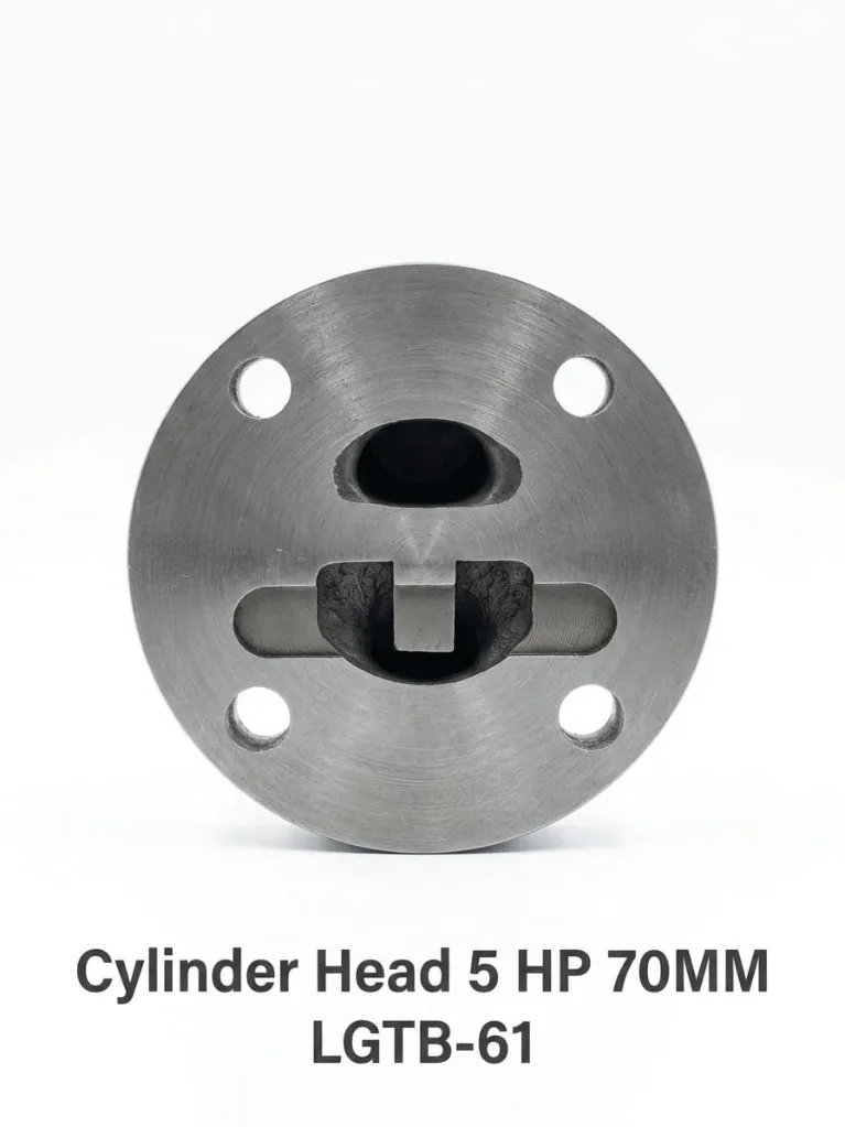 Cylinder Head 5 Hp 70mm